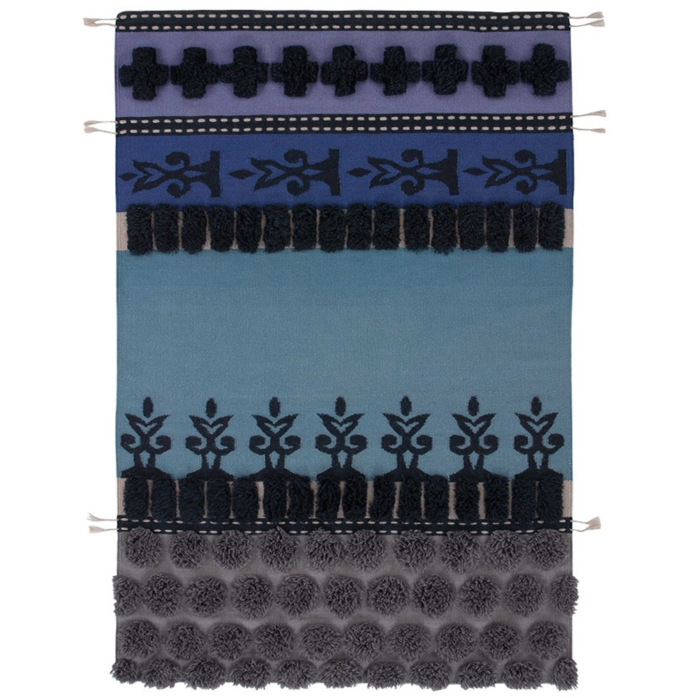 Alfombra Glaoui Tumbuctú Colores de GAN. Alfombras modernas para salón.