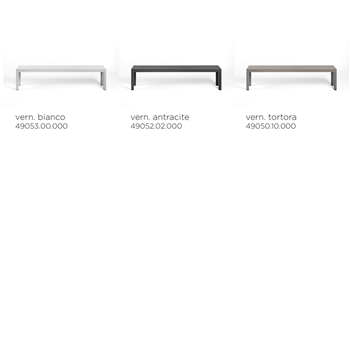 Banco Rio Alu Nardi. Muebles y complementos italianos para exterior.