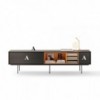 Mueble Televisión moderno Aura de Treku con puertas y cajones.