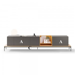 Mueble salón Lauki 256 de Treku. Muebles modernos.