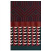 Alfombra Ndebele de GAN. Alfombras para salón de diseño contemporáneo.