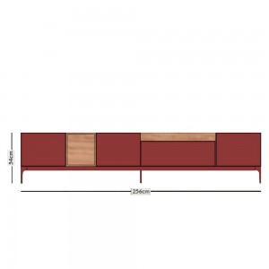 Mueble salón Lauki H54 de Treku. Mueble de salón moderno
