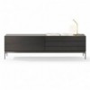 Mueble TV Lauki con pies metálicos de Treku.
