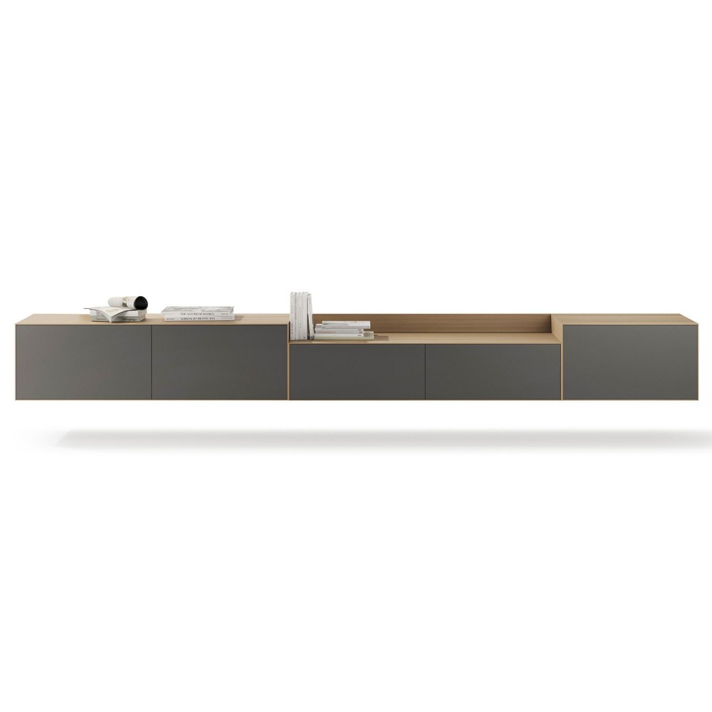 Mueble de salón Lauki 14 de Treku. Mueble de suspensión.