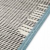 Alfombra lana rectangular Backstitch Calm Brick de GAN. Alfombras de lana.