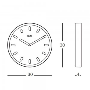 Reloj pared Tempo Magis