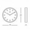 Reloj pared Tempo Magis