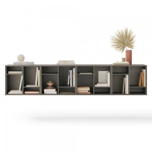 Aparador suspensión Lauki 256 de Treku. Mueble de madera moderno
