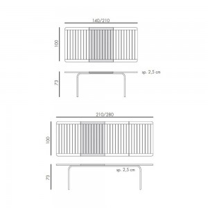 Mesa Extensible Alloro Nardi