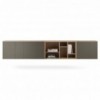 Aparador suspensión Lauki 288 de Treku. Mueble de madera moderno