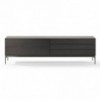 Mueble TV Lauki con pies metálicos de Treku.