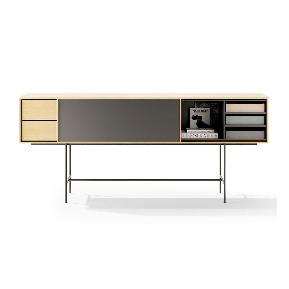 Aparador Aura moderno con puerta corredera de Treku.