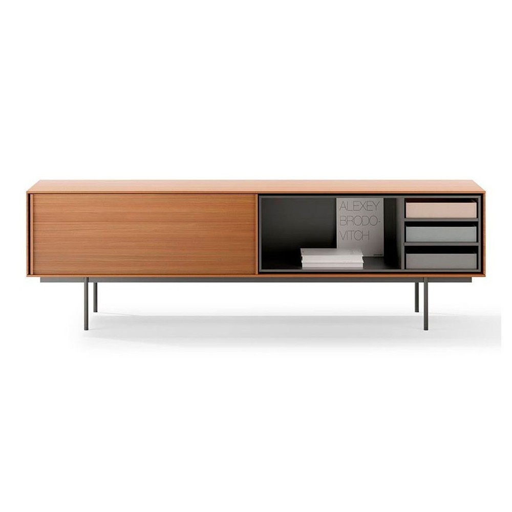 Mueble televisión para salón moderno Aura de Treku.