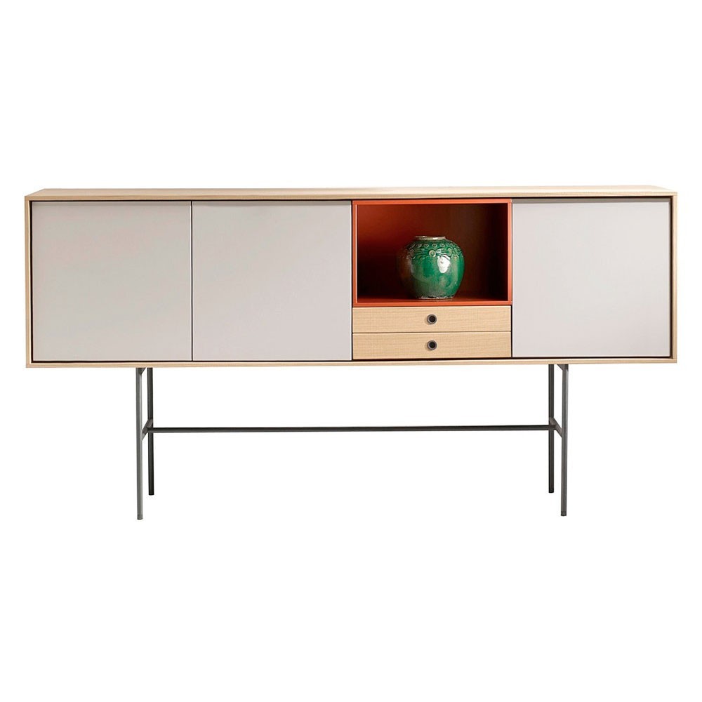 Aparador bajo Aura A7-2 de Treku. Muebles modernos.