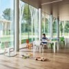 Mesa infantil Linus de Magis. Muebles infantiles de diseño contemporáneo.