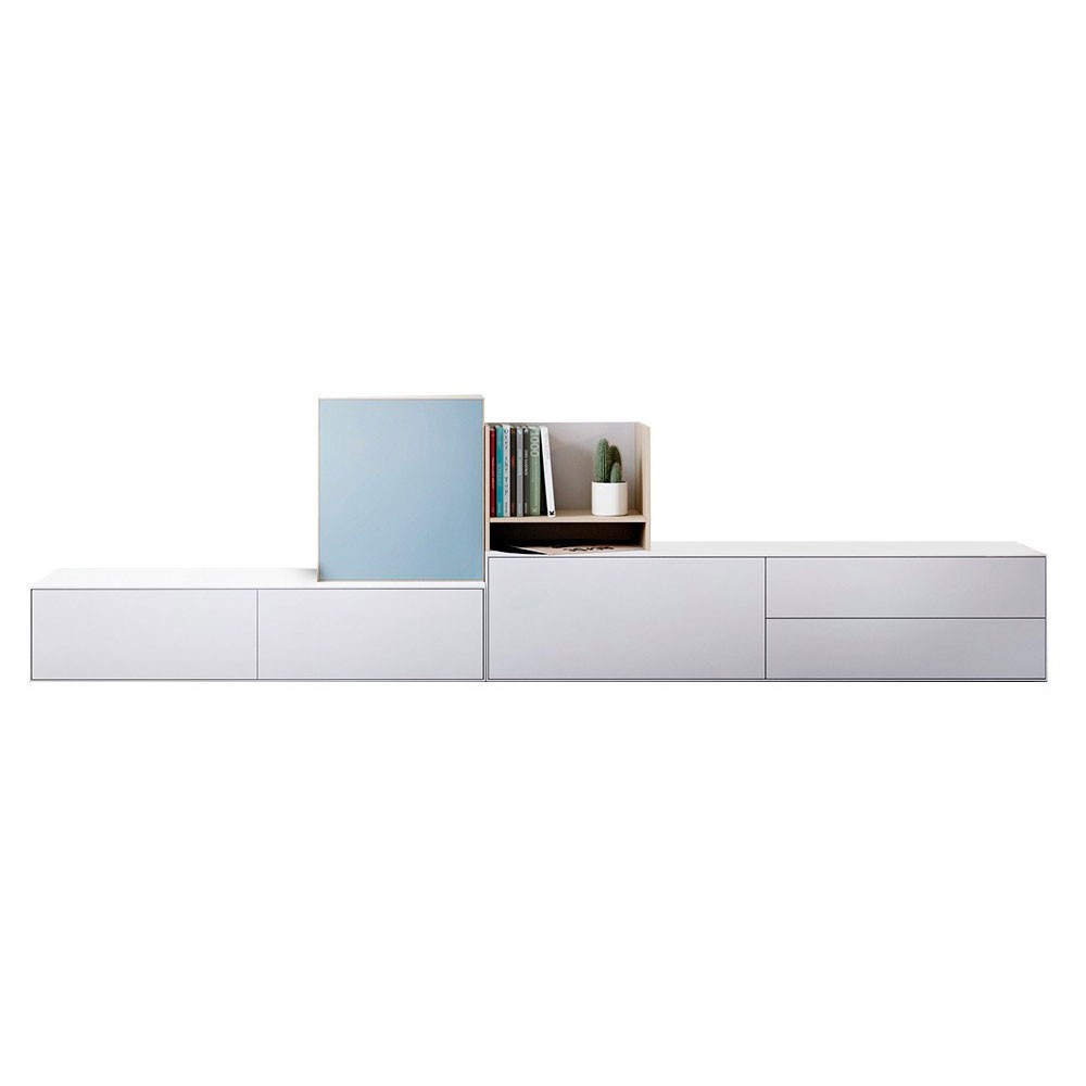 Mueble de salón Lauki 02 de Treku. Mueble moderno de estilo nórdico