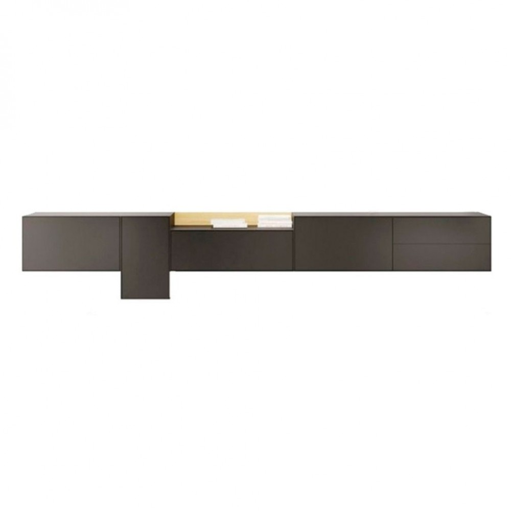 Mueble de salon Lauki L6 de Treku. Composición moderna de estilo nórdico