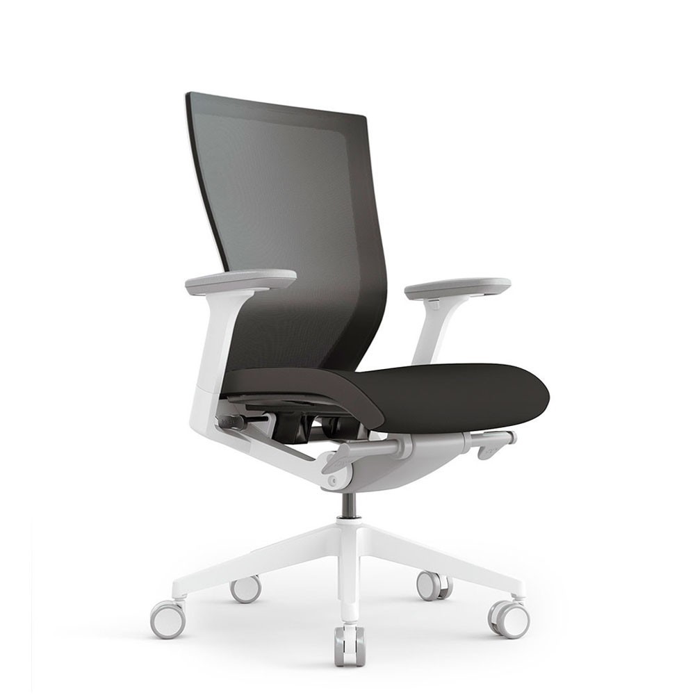 Silla operativa TN500 DAU White Edition Sidiz. Moderna silla de oficina.
