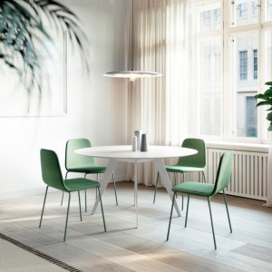Mesa Aise redonda de Treku. Muebles modernos.