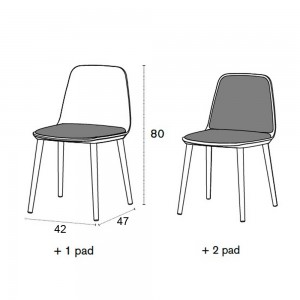 Silla Bisell madera con almohadilla de Treku. Descubre la nueva silla Bell de Treku