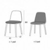 Silla Bisell madera con almohadilla de Treku. Descubre la nueva silla Bell de Treku