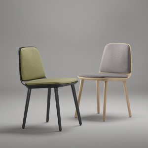 Silla Bisell madera con almohadilla de Treku. Descubre la nueva silla Bell de Treku