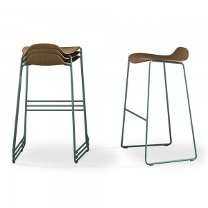 Taburete Dalia T02 Metal de Doos. Muebles modernos de diseño español Doos.