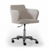 Sillón Evia giratorio metal de diseño exclusivo de Doos. Sillones para oficinas o salones.