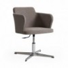 Sillón Evia giratorio metal de diseño exclusivo de Doos. Sillones para oficinas o salones.