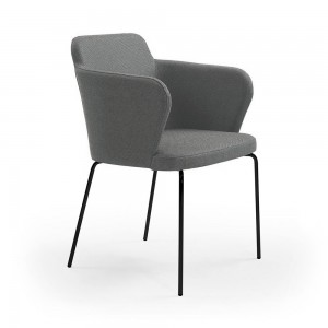 Sillón Evia metal de Doos. Mesas, sillones y butacas de diseño español.