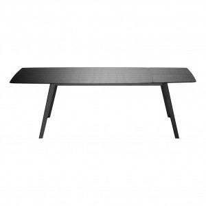 Mesa Aise oval extensible de madera de Treku. Muebles modernos.