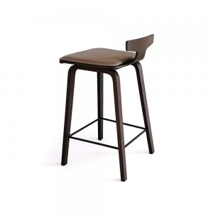 Taburete Karen madera de Doos. Mobiliario de diseño contemporáneo y elegante.