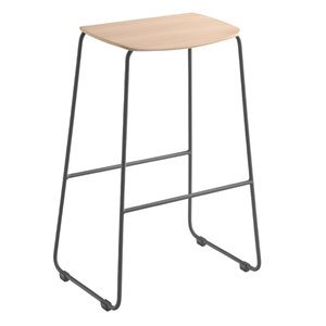 Taburete Bisell metal de Treku.