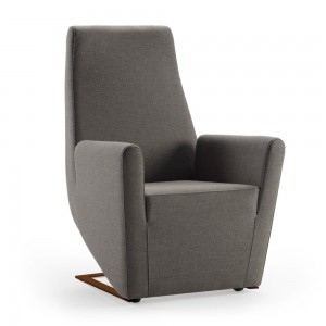 Butaca mecedora King de Doos. Muebles de diseño para hogar y contract.