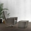 Sillón giratorio King de Doos. Muebles de diseño para hogar y contract.