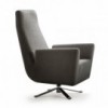 Sillón giratorio King de Doos. Muebles de diseño para hogar y contract.