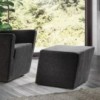 Puff King de Doos. Muebles de diseño para hogar y contract. Puff reposapíes.