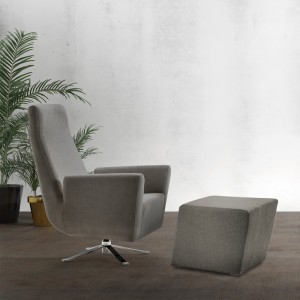 Puff King de Doos. Muebles de diseño para hogar y contract. Puff reposapíes.