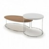 Mesa auxiliar Ginger de Doos. Mesas auxiliares para salón de diseño moderno.
