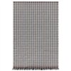 Alfombra Garden Layers Checks blue de GAN. Alfombras de diseño exterior.