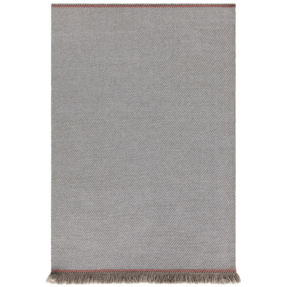 Alfombra Garden Layers Diagonal almond-blue de GAN. Alfombras Outdoor.