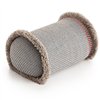 Rulo Big Garden Layers Diagonal almond-blue de GAN. Cojines de diseño moderno.
