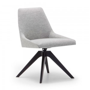 Silla Alya base de madera SI1551 de Andreu World para hogar y oficina.