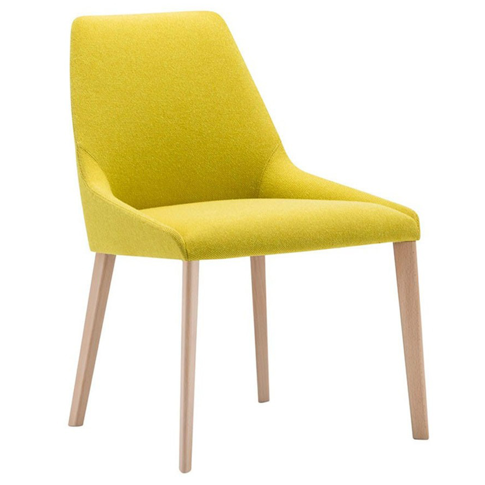 Silla Alya SI1552 tapizada de Andreu World. Diseños para interiores.