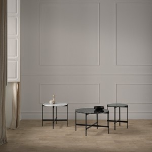Mesa centro Duo versátil para espacios interiores de Kendo.