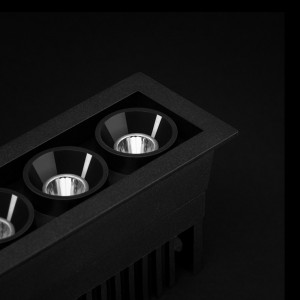 Foco empotrable Black Foster Micro de ArkosLight. Lámpara LED para techo de diseño.
