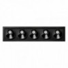 Foco empotrable Black Foster Asymmetric de ArkosLight. Lámpara LED para techo.