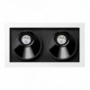 Foco empotrable Black Foster Asymmetric de ArkosLight. Lámpara LED para techo.