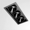 Foco empotrable Black Foster Asymmetric de ArkosLight. Lámpara LED para techo.