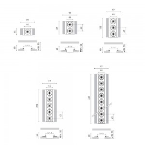 Foco empotrable Black Foster Trimless de ArkosLight. Lámpara LED para techo.